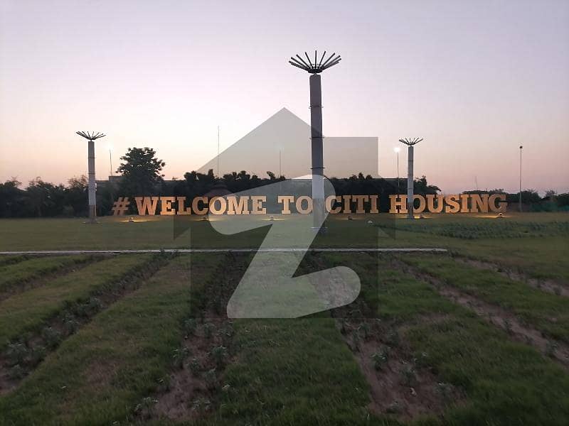 Book Prime Location Residential Plot Today In Citi Housing Society - Block G