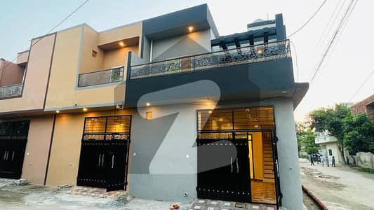 4 Marla Double Storey Corner House For Sale In D Block Hamza Town Lhr