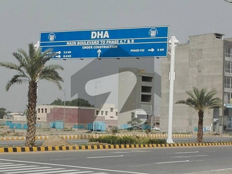 Prime Location In DHA Phase 8 - Block Y Of Lahore, A 7 Marla Residential Plot Is Available
