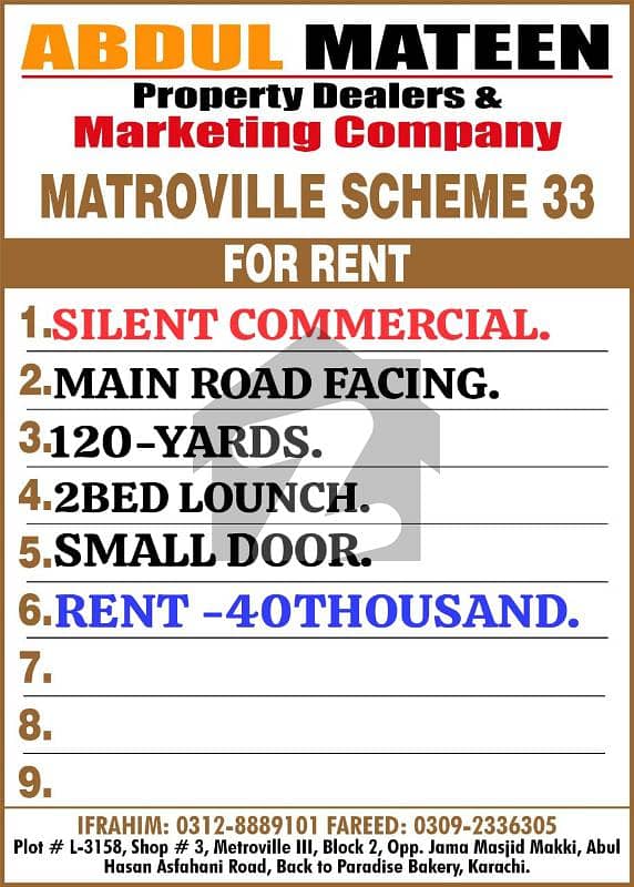 GULZAR HIJRI GulzareHijri, Scheme 33, Karachi ID46532009