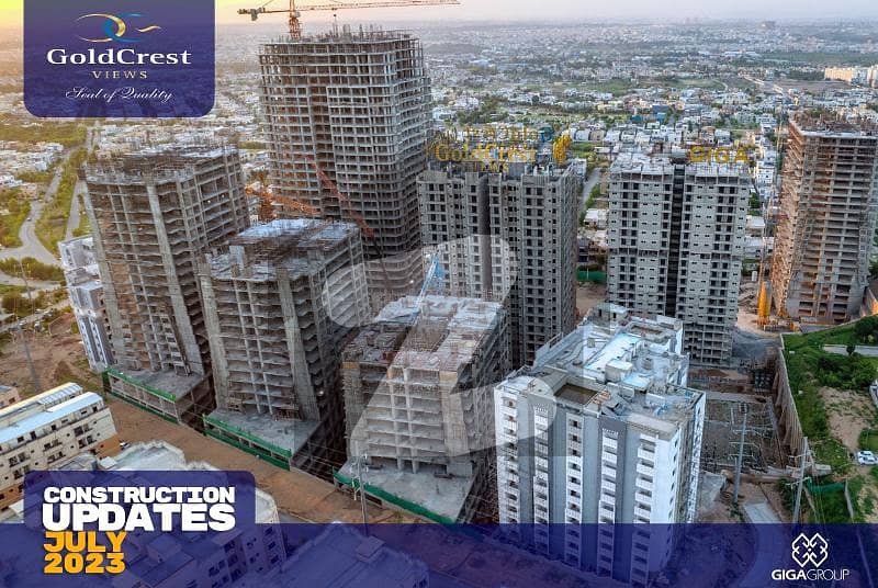 Studio Apartment for sale in Goldcrest Views near Giga Mall World Trade Center, Defence Residency, DHA-2 Islamabad