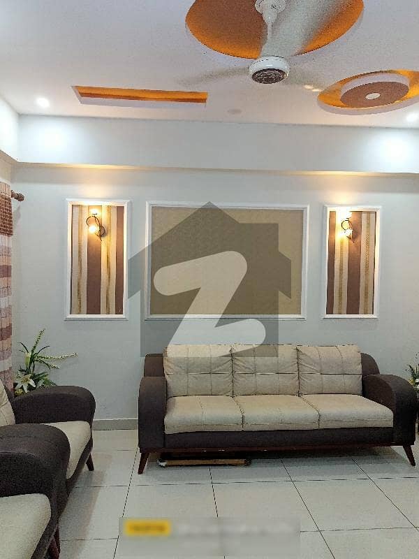 Brand New Flat For Sale 3 bed Corner Road Facing Saima North Nazimabad block H