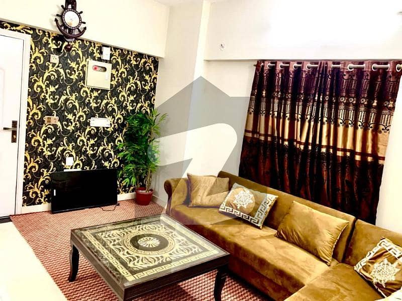 Gulberg Greens 1 Bed Fully Furnished Apartment Available For Rent