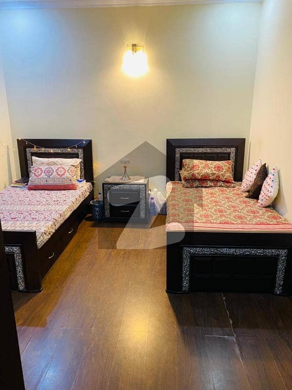 Full furnished bedroom for females on sharing for rent in DHA Phase 5