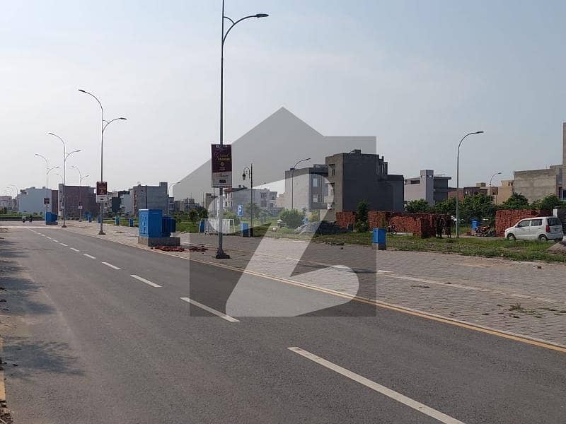 10 Marla Commercial Plot Near Facing Mcdonald`s For Sale In Etihad Town Lahore