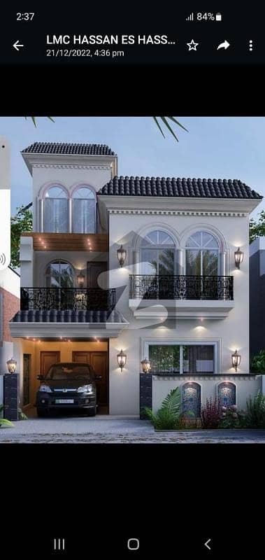 Brand New Spanish House Opposite P&d Housing Society Main Kanal Road 3 Bed Attach Bath Double Kitchen Tail Floor Wood Working And Solid Construction