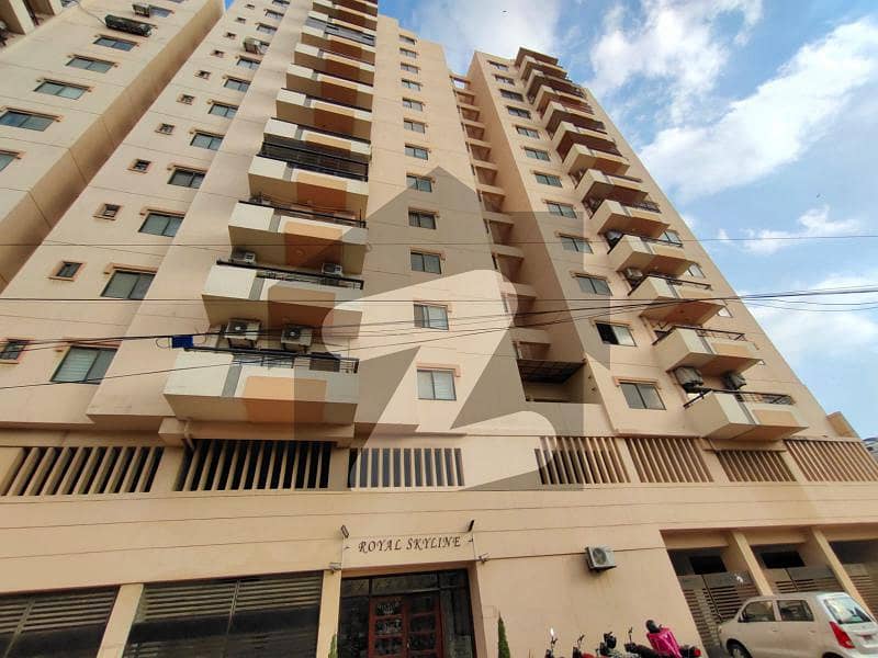 West Open Fully Renovated 3 Bed DD Ready To Move Apartment Available For Rent In Royal Skyline Apartment Clifton Block 2 Karachi
