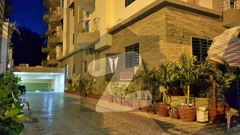 Luxurious 2450 Sqft 4 Beds 1st Floor Apartment With Reserved Parking In A Top Notch High Rise Project Behind Karsaz