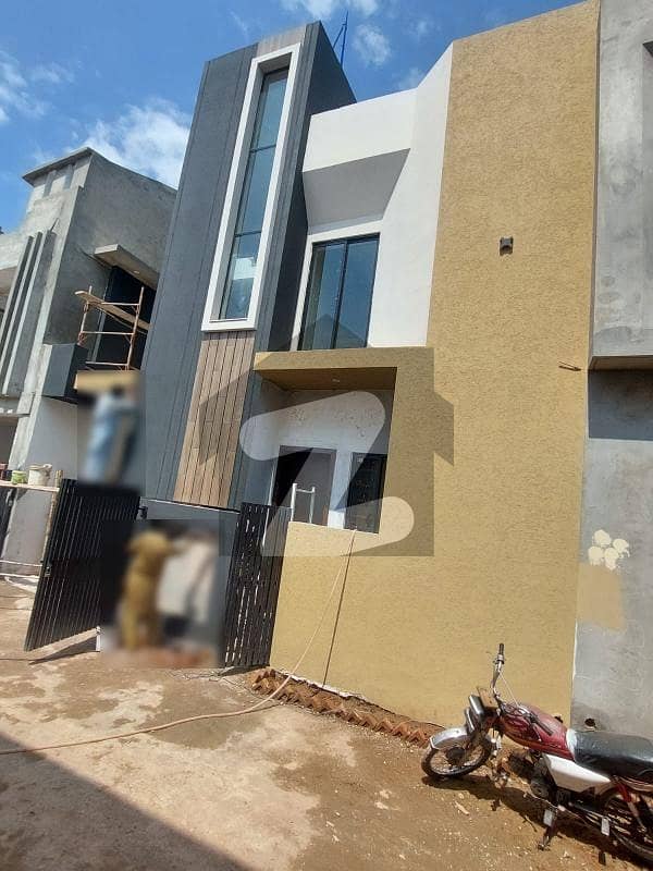 6 Marla Double Storey Newly Built Luxurious House For Sale At Prime And Beautiful Location