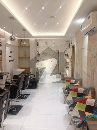 Bukhari commercial fully furnished office Frist floor out class renovated best for skin care clinic, saloon and palor