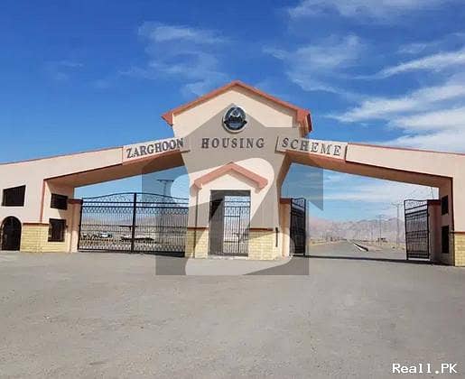 Qda Zarghoon Scheme Opposite Quetta Cantt On Main Bypass Plot Is Available For Sale