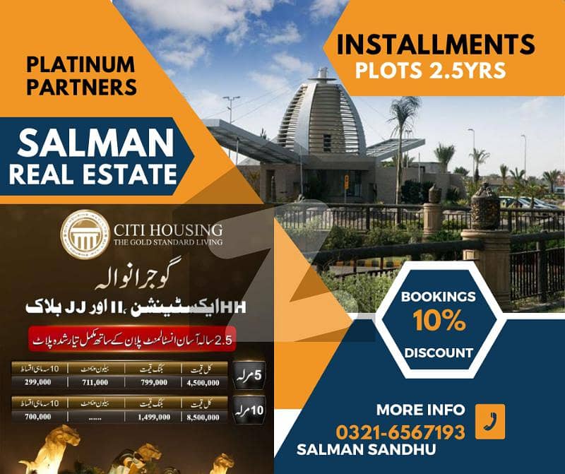 Residential Plot File For Sale With Confirm Plot Numbers