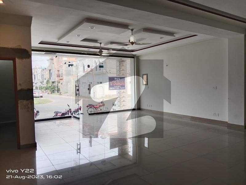 4 Marla Commercial Hall Is Available For Rent In Bismillah Housing Scheme Manawan Lahore
