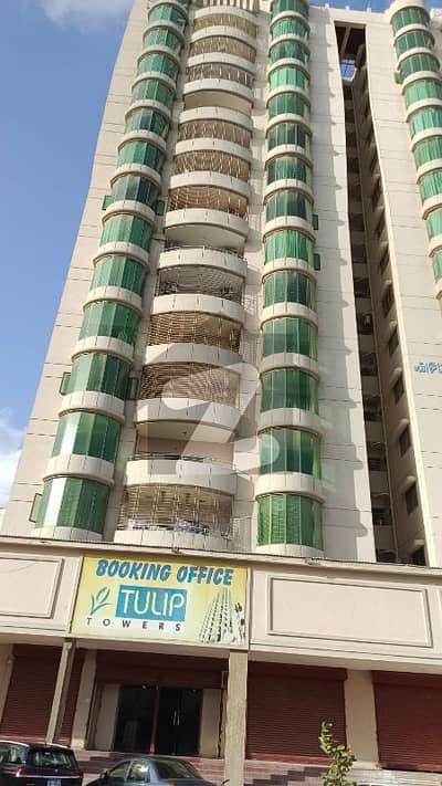 ٹیولِپ ٹاور سعدی روڈ,کراچی میں 3 کمروں کا 8 مرلہ فلیٹ 1.98 کروڑ میں برائے فروخت۔
