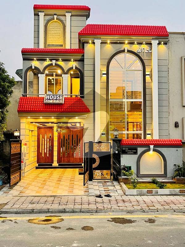 5 marla brand new Spanish house luxury house for sale in AA block bahria town Lahore