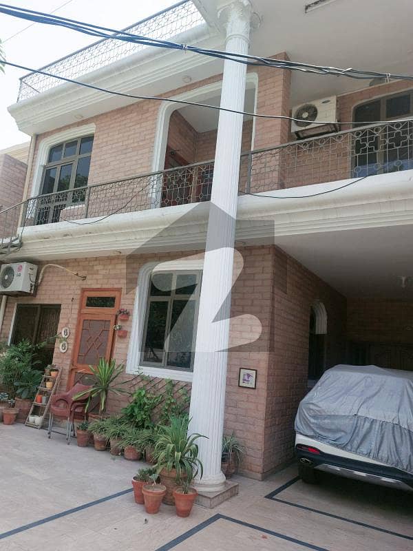 12 Marla Double Unit House Facing Park With Orignal Pictures Mentioned Avaliable For Sale Joher Town Lahore