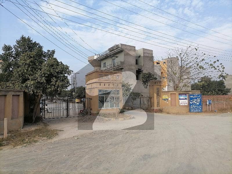 4.5 Marla Size 22.5 By 45 Facing Park Residential Plot Available For Sale In Sadaat Town Eden Chowk Township College Road Lahore