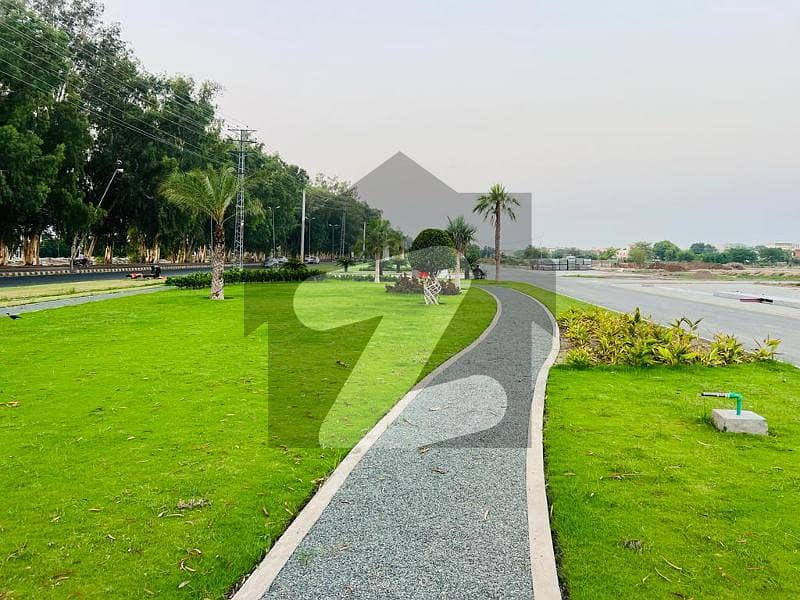 6 Marla Commercial Plot On Canal Bank Road In Union Livings, Nearby Bahria Town, Lahore.