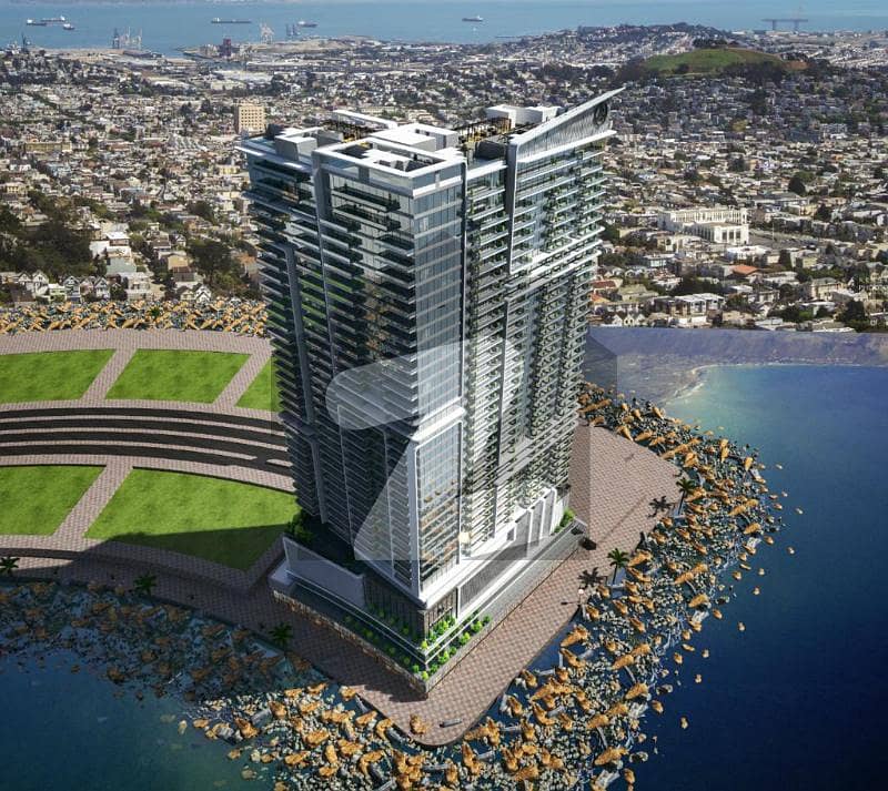 2350 Sq Ft Corner 3 Bedrooms Full Sea Facing In Saima Residence Waterfront Tower In Dha Phase 8 Karachi Is Available
