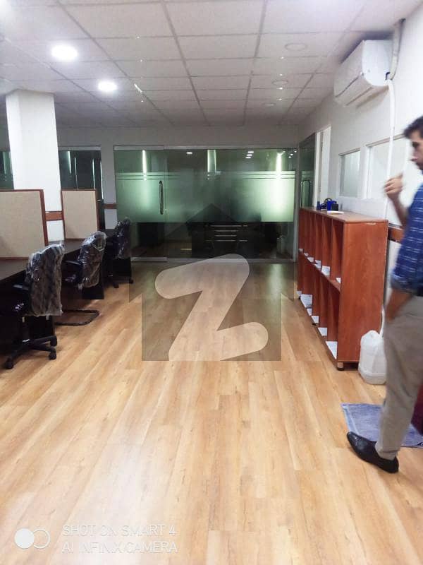 Independent Working Space With All Bills 50 People Sitting Main Boulevard Gulberg