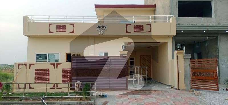 7 Marla Single Unit House For Sale In Gulshan E Sehat E-18 Block A Islamabad.