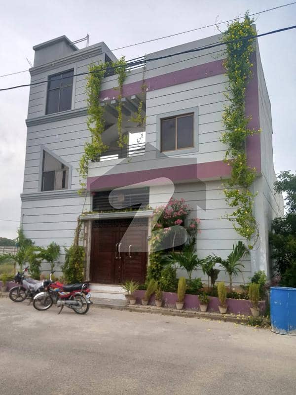 الجدید ریزیڈینسی گداپ ٹاؤن,کراچی میں 3 کمروں کا 6 مرلہ مکان 2.25 کروڑ میں برائے فروخت۔