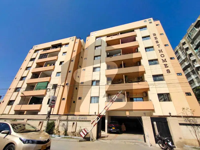 3 Bedrooms DD Well Maintane Appartment Available For Sale In Best Homes Appartment Clifton Block 2 Karachi