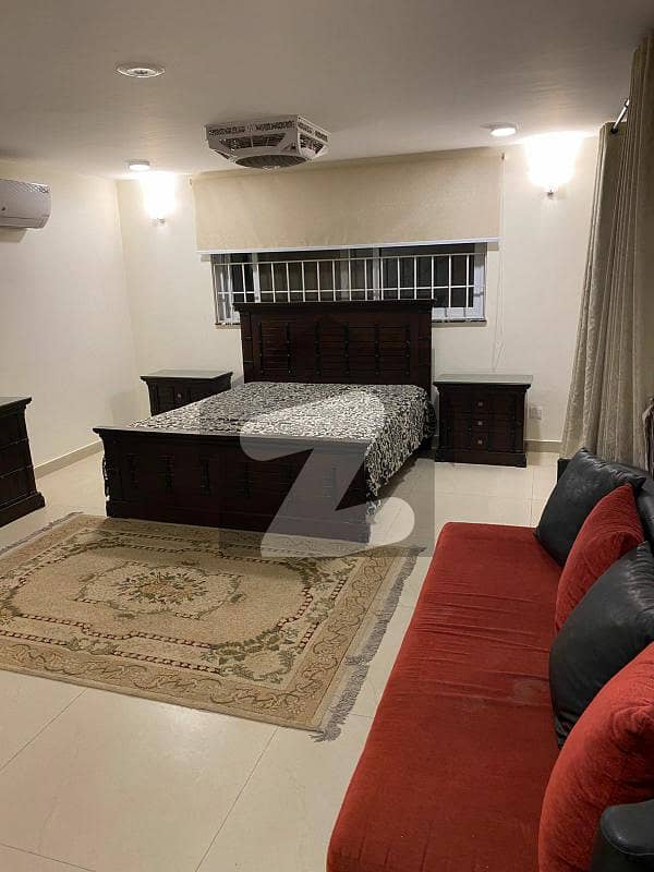 1 Kanal 4 Bed Fully- Furnished Open Basement Basement Available For Rent.