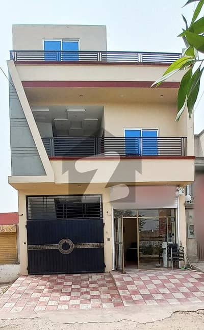 4 Marla Brand New House Officers town Mps Road For Rent