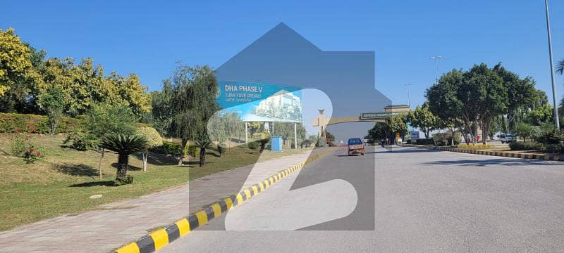 250 Sq Yards south face Level plot In Sector F DHA phase 5 ISB