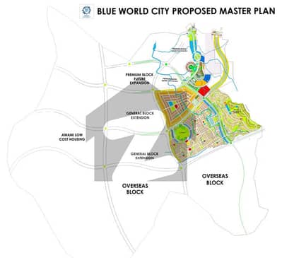 5 Marla Plot, Sports Valley, Blue World City Islamabad