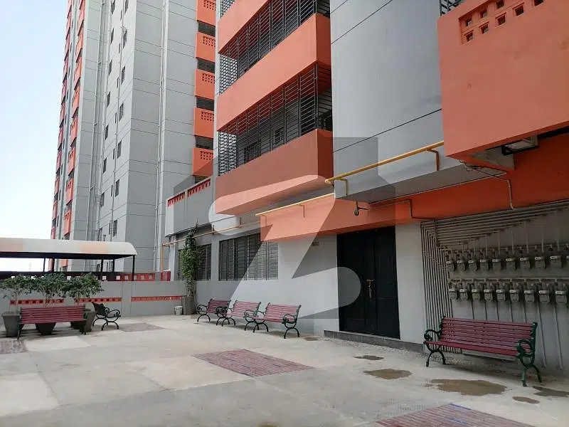 West Open 1032 Square Feet Flat For Rent In Grey Noor Tower & Shopping Mall Is Best Option