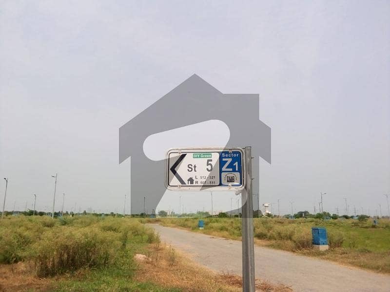 1 KANAL PLOT IN 40 FEET ROAD IN Z -1 BLOCK DHA PHASE 8 IVY GREEN LAHORE