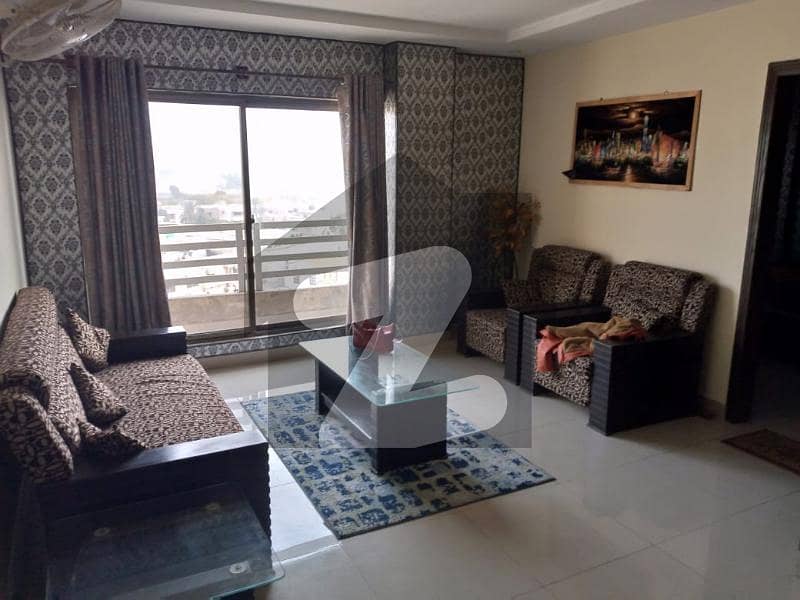 fully furnished flat empire height Bahria phase 6
