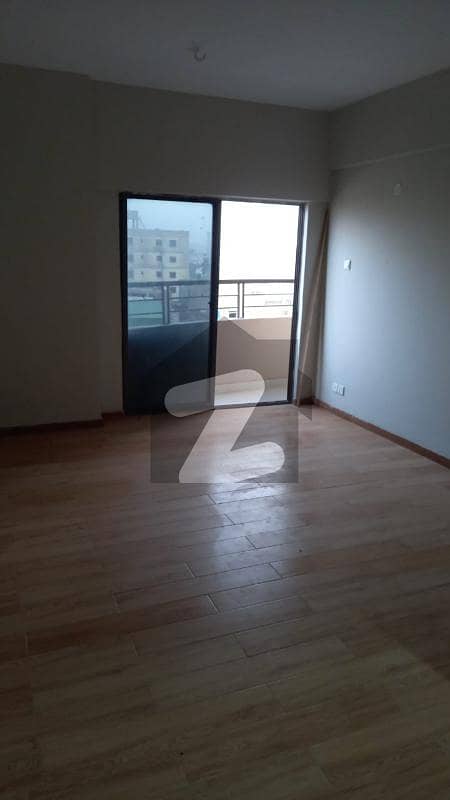 Leased 3 Bed Dd West Open Almost Brand New Apartment For Sell In Saima Royal Residency, Main Rashid Minhas Road Gulshan-E-Iqbal Block:02