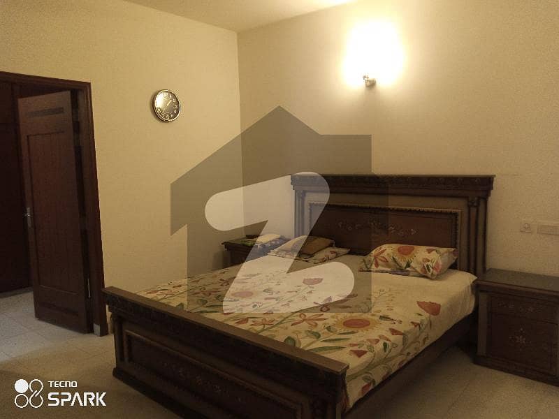 1 bedroom with attached bathroom fully furnished on sharing for females available for rent dha phase 5 prime location near lums university