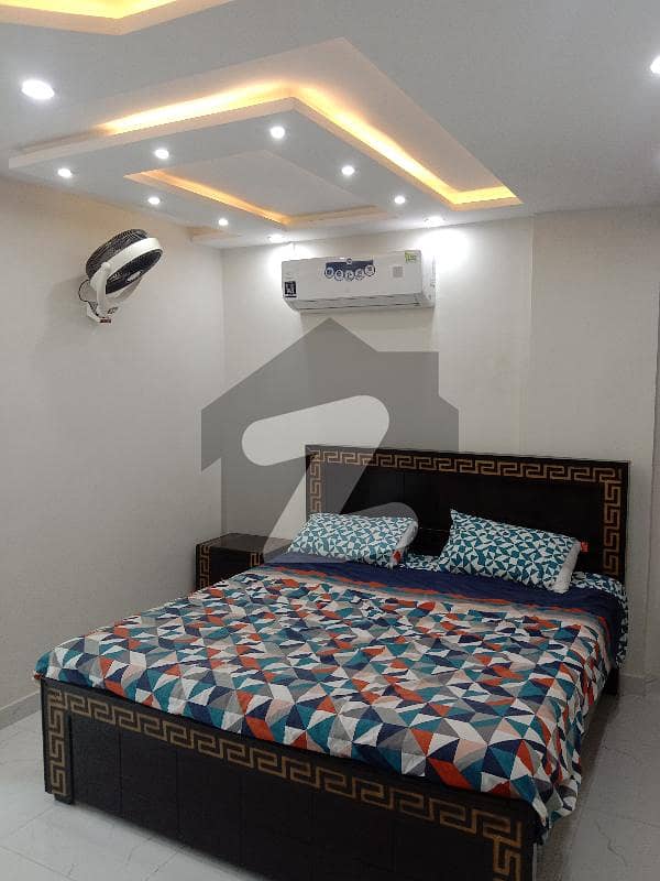 Furnished Luxury 1 bed Appartment Available for Rent on Main blv iqbal block