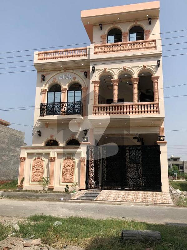 الاحمد گارڈن ہاوسنگ سکیم جی ٹی روڈ,لاہور میں 4 کمروں کا 5 مرلہ مکان 1.65 کروڑ میں برائے فروخت۔