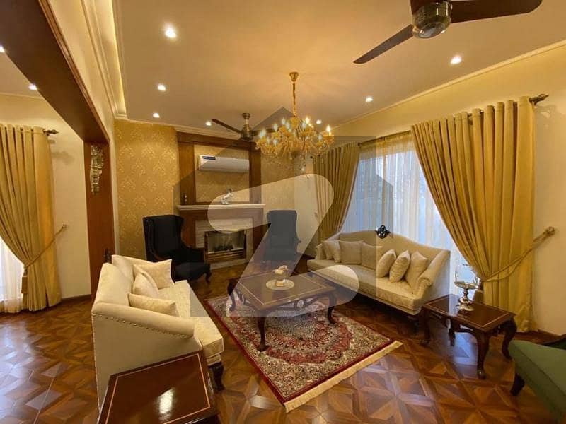 Most Luxurious Fully Furnished 1 Kanal House Is Available For Rent In Phase 6 Dha, Lahore
