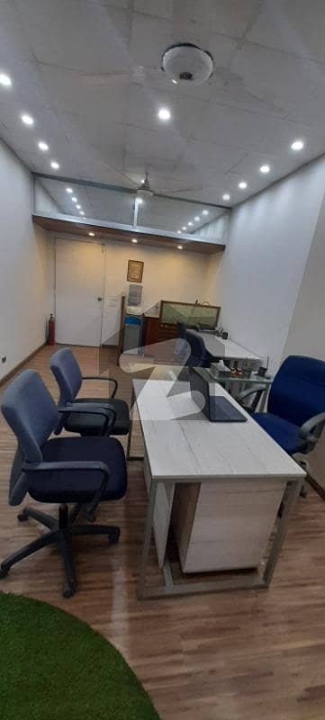 275 SQFT FURNISHED OFFICE AVAILABLE FOR RENT ON MM ALAM ROAD