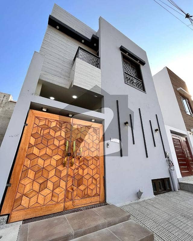 100YARD MOST LUXURIOUS AND ARCHITECTURE ULTRA MODERN STYLE DOUBLE STORY BUNGALOW WITH FULL BASEMENT FOR RENT IN DHA PHASE 7 EXT. 
.