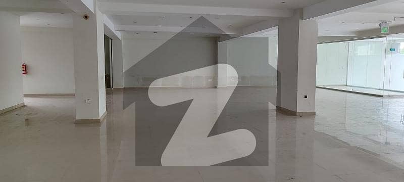 G-8 9,600 Sqft Ground Floor+ Lower Ground Floor In New Building Available FOR RENT