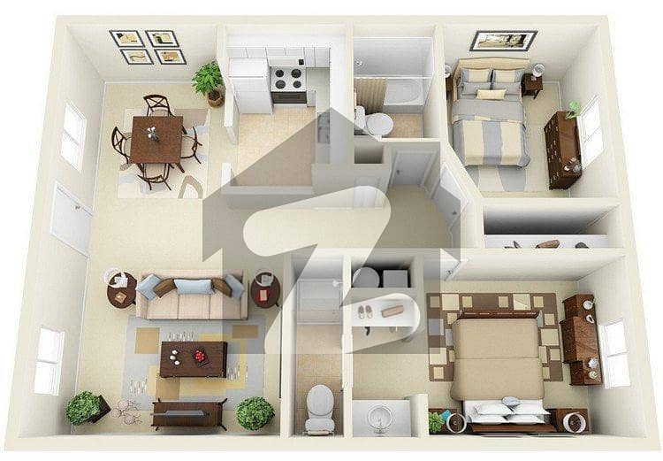 2 Bed Apartment In RM Tower Bahria Enclave Phase 2