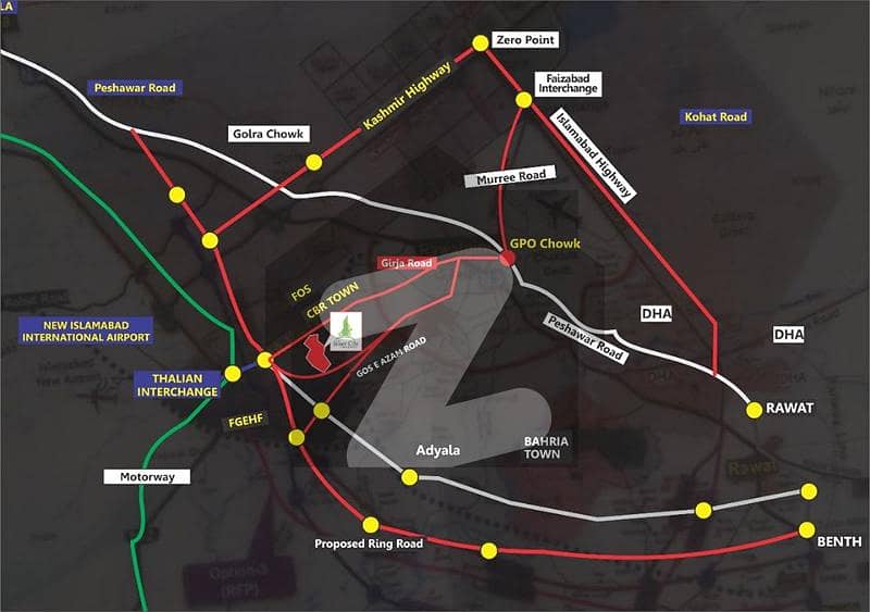 5 Marla Plot File For Sale In Silver City Islamabad