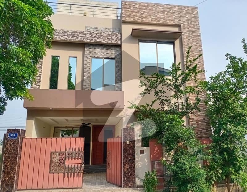 5 Marla House In Stunning Wapda City - Block L Is Available For rent
