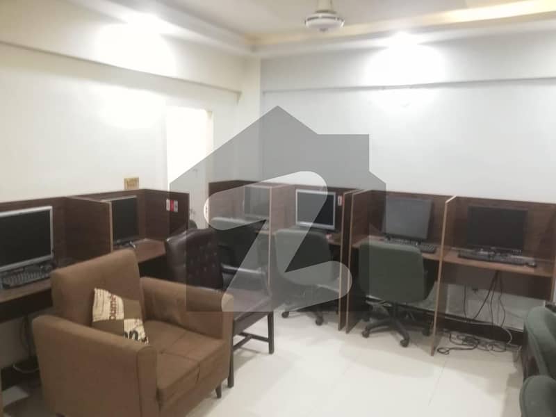 Ground floor Tiles Flooring Silent Commercial Office available for rent