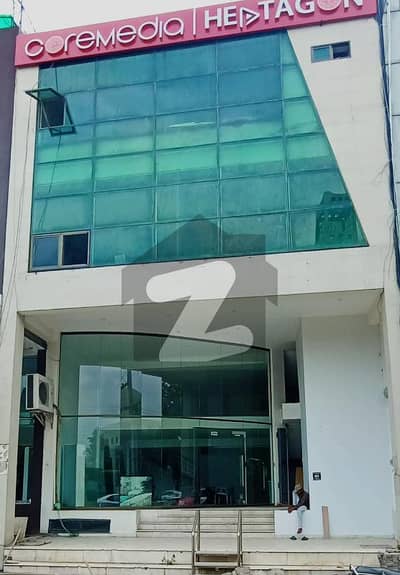 DHA Phase 4 Building For Rent With Ground Floor & Mezzanine In Reasonable Price. Basement Can Also Be Rent Out Separately