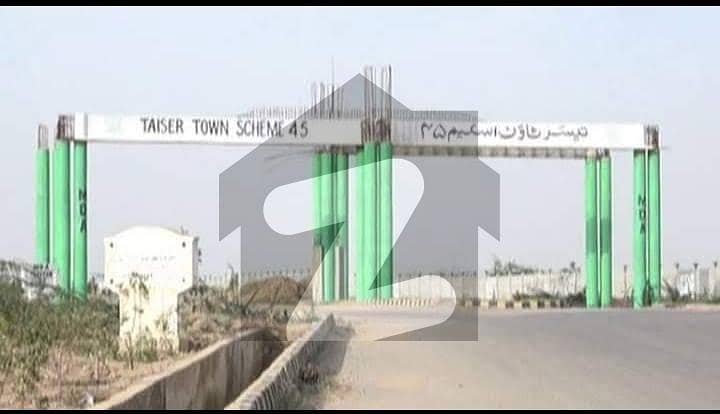 تیسر ٹاؤن - سیکٹر 21 تیسر ٹاؤن,گداپ ٹاؤن,کراچی میں 10 مرلہ رہائشی پلاٹ 7.5 لاکھ میں برائے فروخت۔
