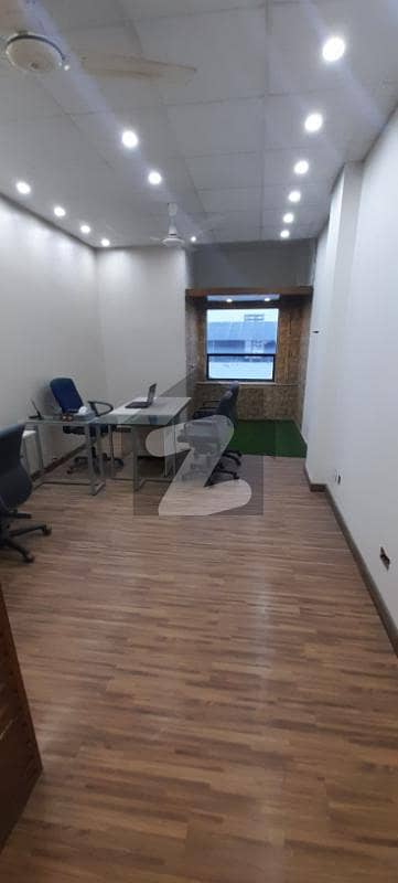 275 Sq Ft Furnished Office Available For Rent On The Central Place Of Lahore Mm Alam Road