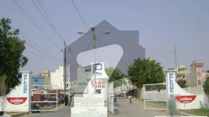 120 Yard Leased Map Pas Plot Is Available In Saadi Town Block 5